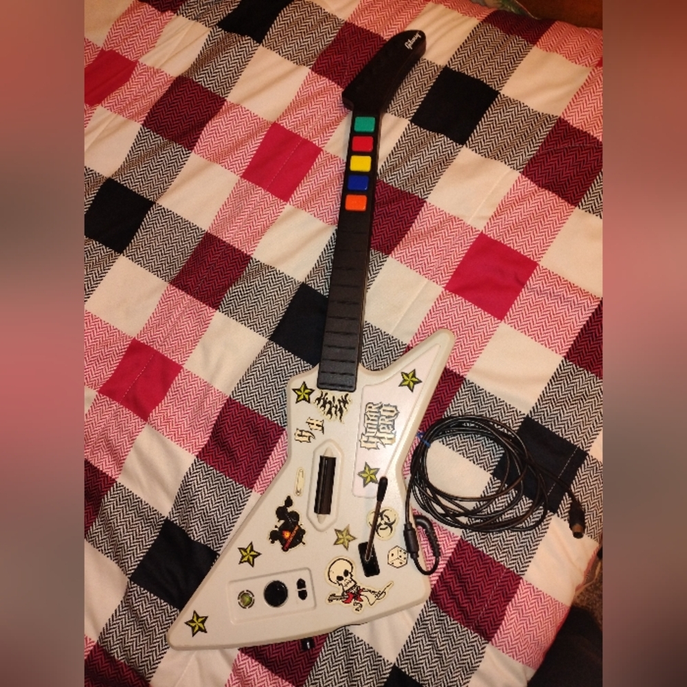 Xbox 360 Guitar Hero Guitar